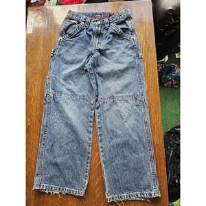 Dickies Double Knee Carpenter Jeans Mens 12 Regular Utility Workwear Denim Pants